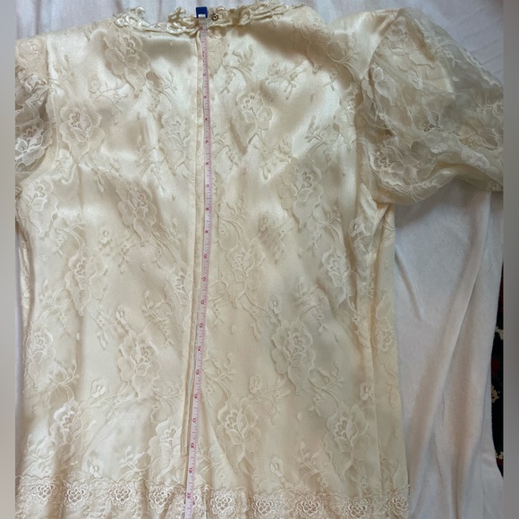 1930’s  Lace Wedding-dress, Downton Abby Style - Picture 11 of 16